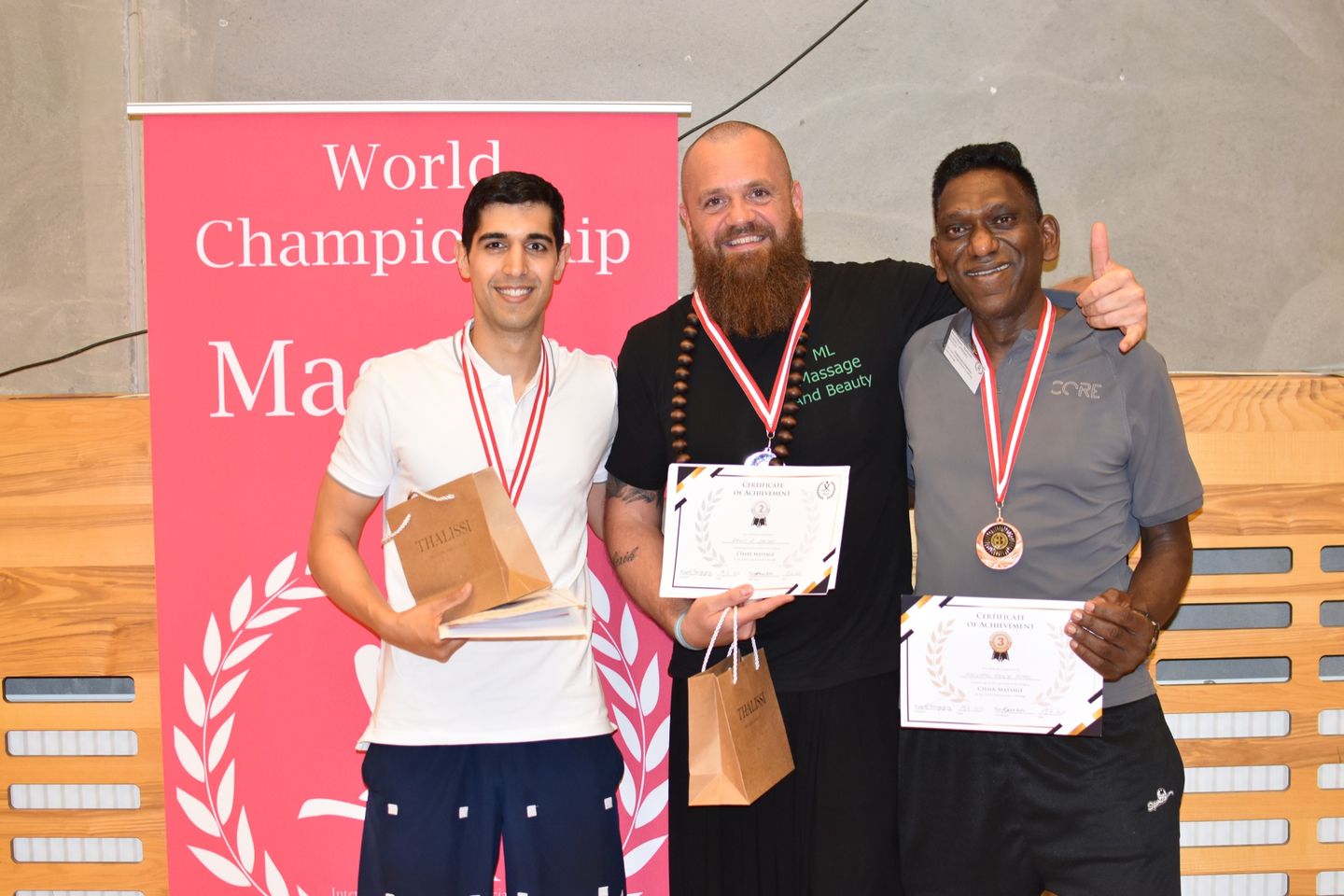 Chair Massage winners 2022 World Championship Massage 2024